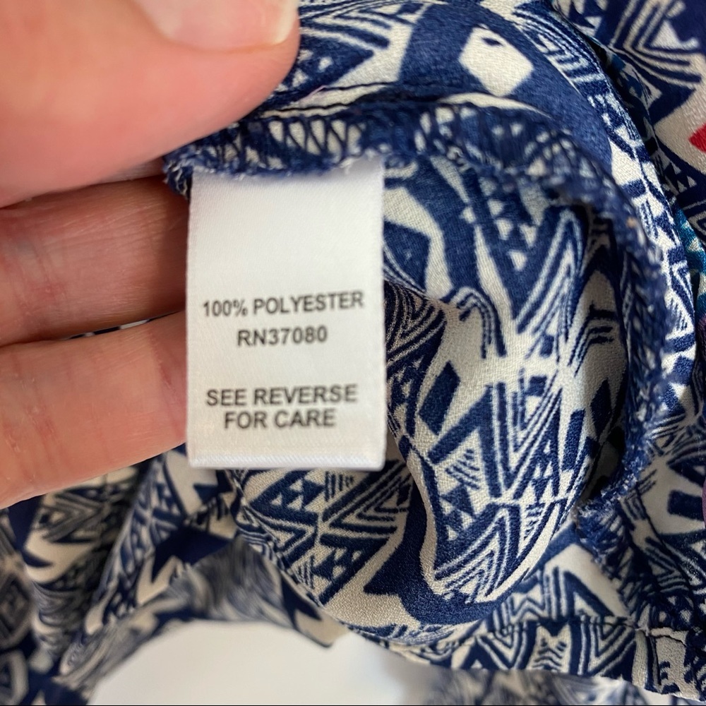 Cato Boho Flowy Top Size Medium - Picture 7 of 8